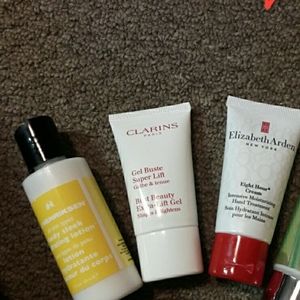 CLARINs bust lift gel, body care bundle